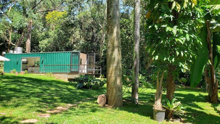 Casa Container Na Represa De Guarapiranga! Sonho! Βίλα Σάο Πάολο Εξωτερικό φωτογραφία
