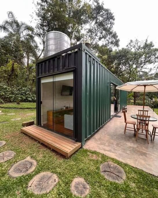 Casa Container Na Represa De Guarapiranga! Sonho! Βίλα Σάο Πάολο Εξωτερικό φωτογραφία